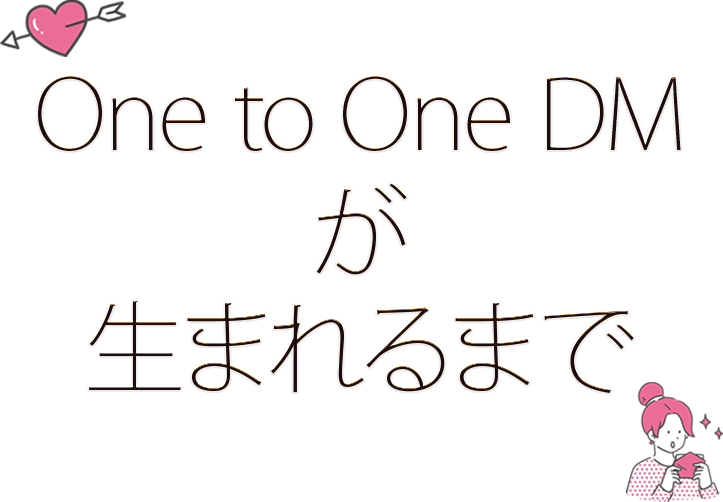 One to One DMが生まれるまで